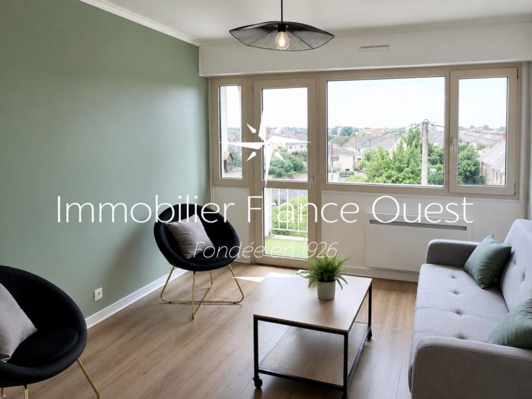 Appartement 4 chambres lumineux et calme ANGERS (49)