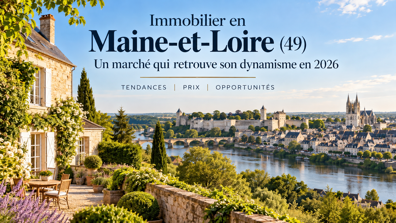 Panorama immobilier du Maine et Loire